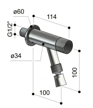 Waterline Fussdusche W10.FS – Bild 4